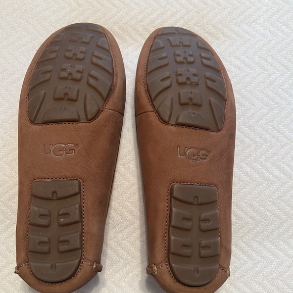 UGG Milana Chestnut leather loafer, size 6.5. - Picture 2 of 9